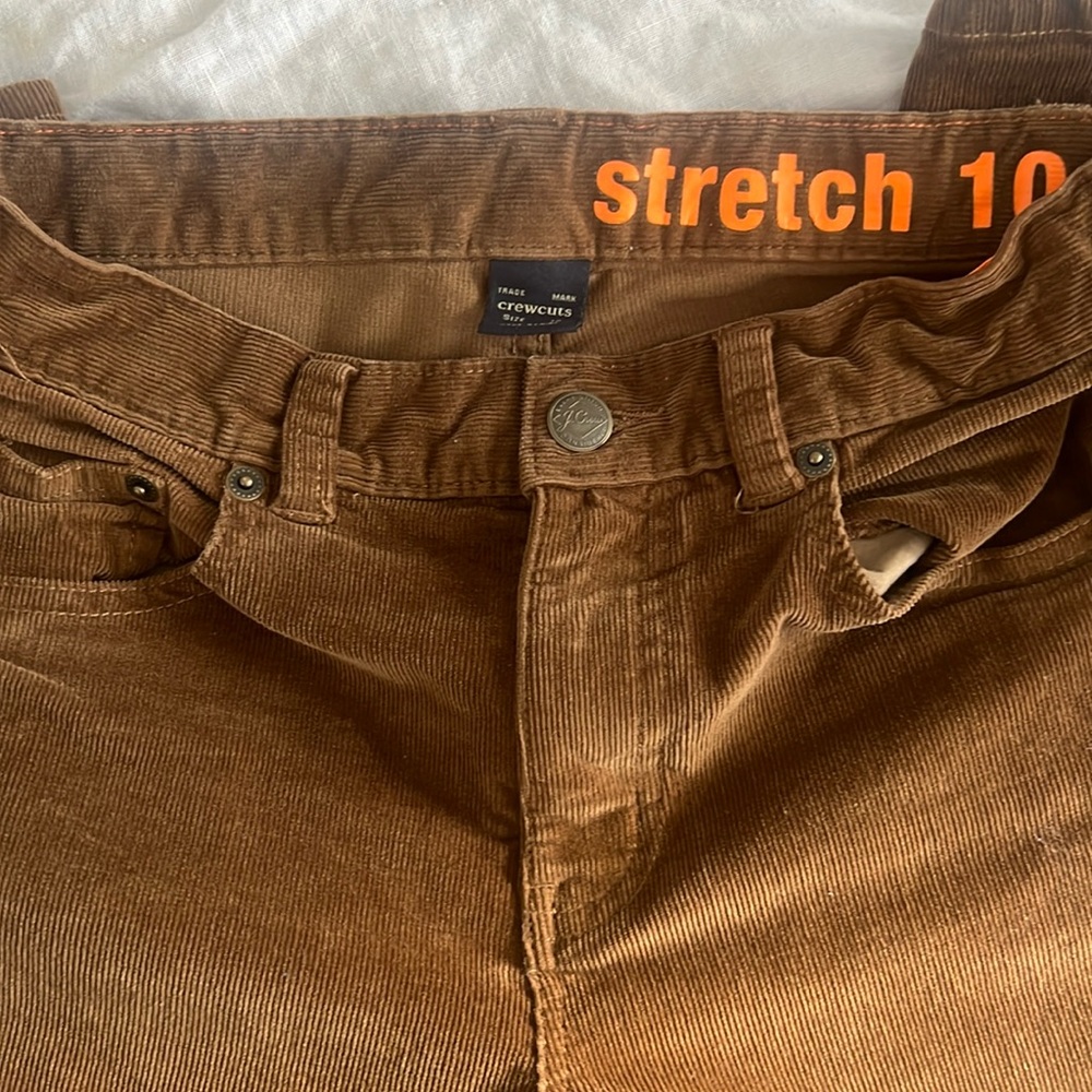 Crewcuts Boys' slim flex corduroy pant